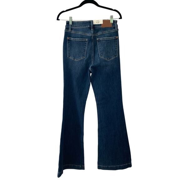 Judy Blue High Waist Classic Contrast Flare Denim for Tall Women - Picture 3 of 6